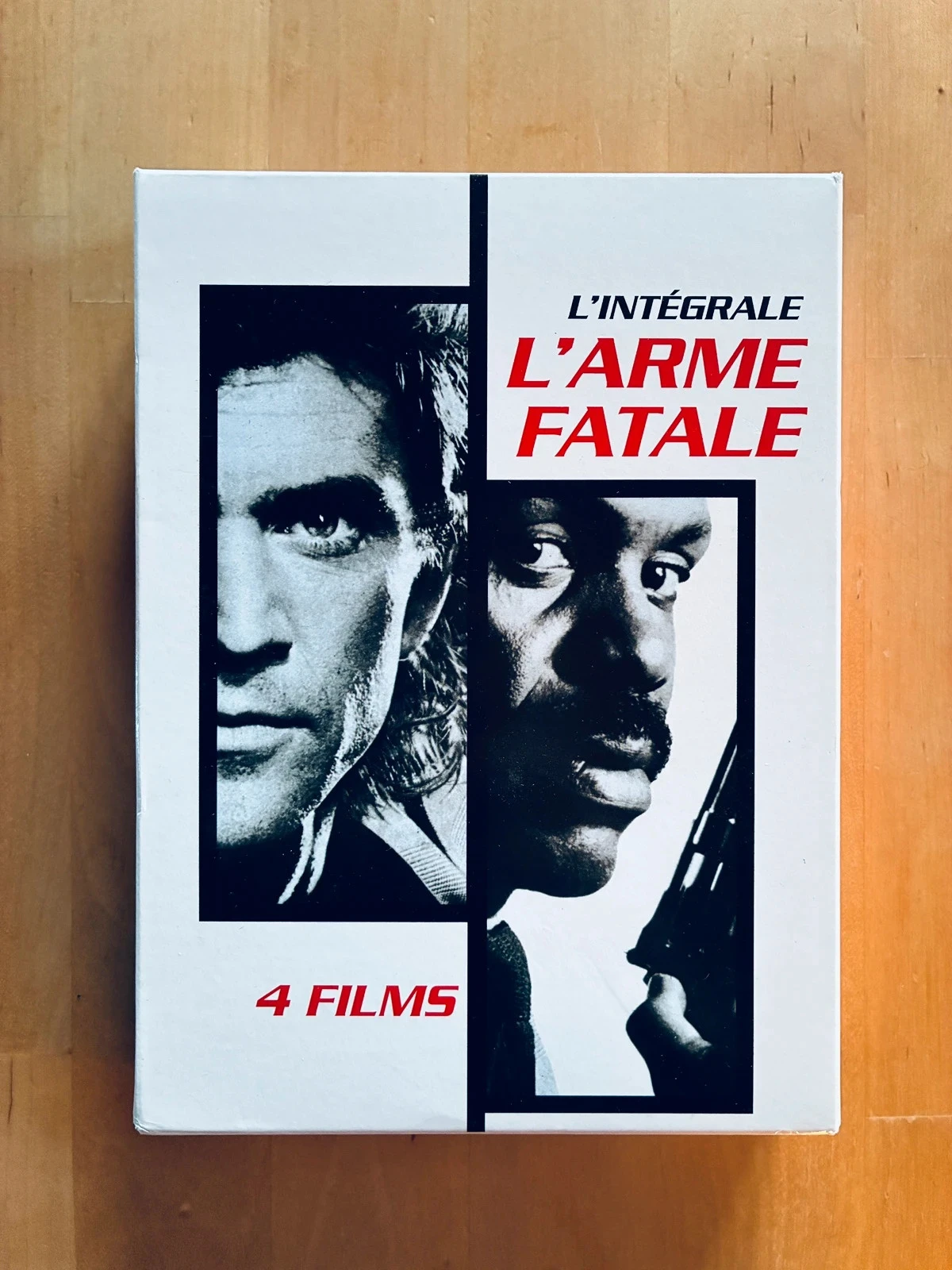 Coffret DVD quadrilogie L’arme fatale.